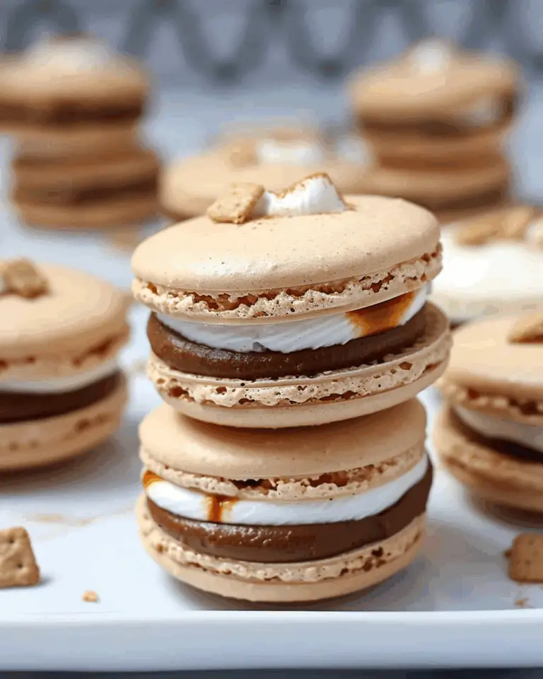 S’mores Macarons Recipe