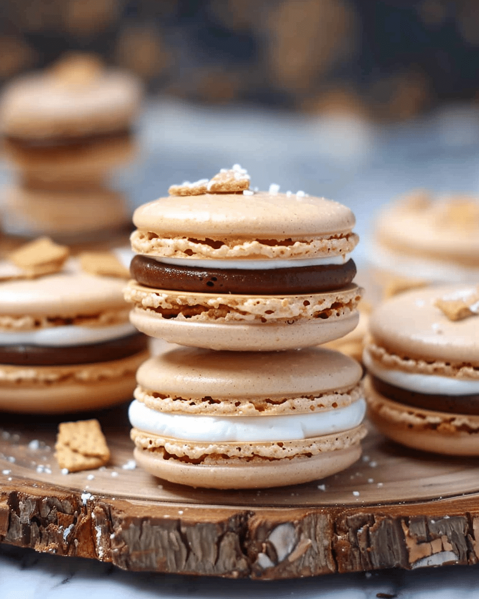 S'mores Macarons Recipe