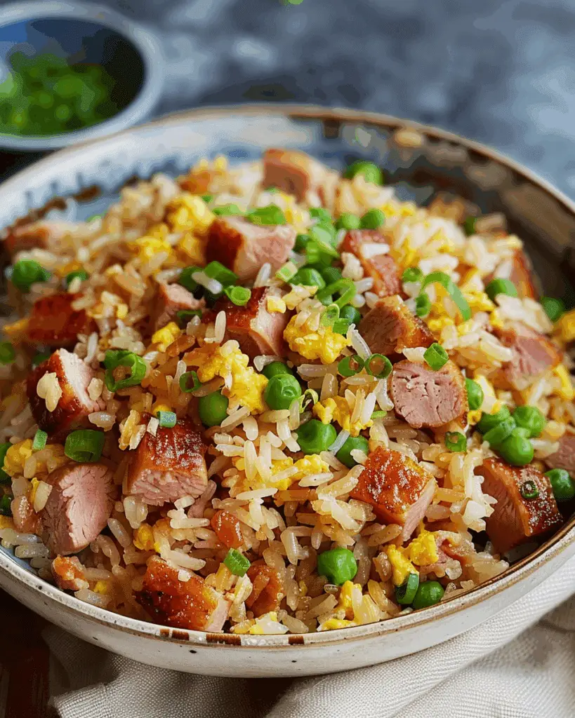 Spam Fried Rice: A Quick and Flavorful Comfort Food
