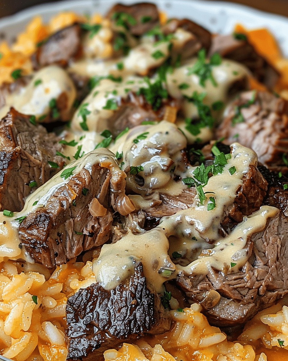 Steak & Queso Rice