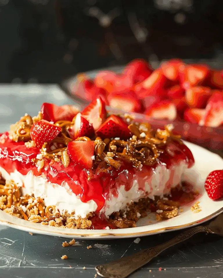 Strawberry Pretzel Salad