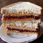 Super Peanut Butter and Jelly Sandwich