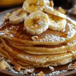 Sweet and Fluffy Banana Pancakes