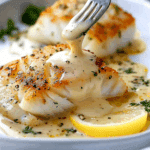 Tasty Baked Cod in Coconut Lemon Cream Sauce: An Incredible 7-Step Recipe