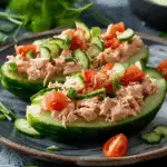 Tuna Cucumber Boats: An Amazing Ultimate Recipe for 10 Minutes