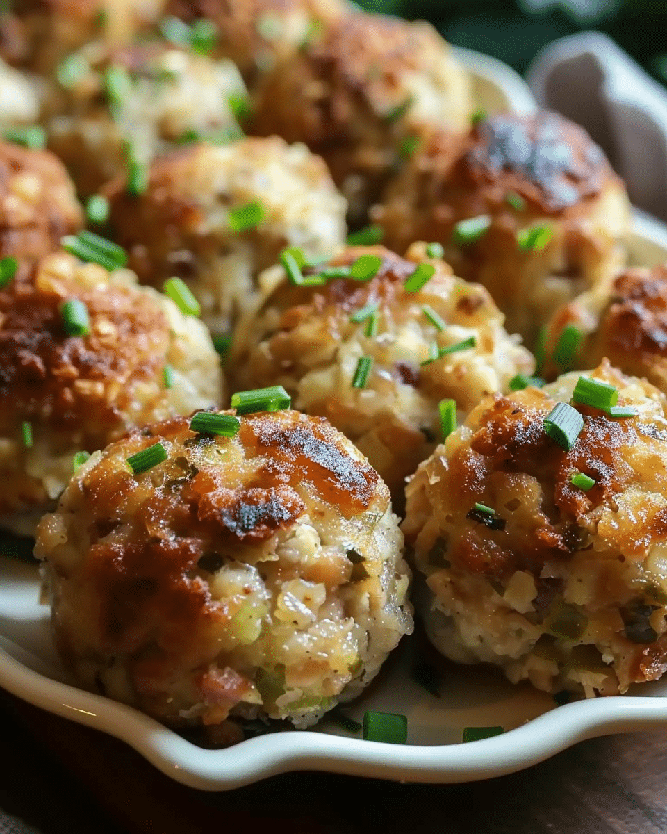 Turkey Stuffing Balls