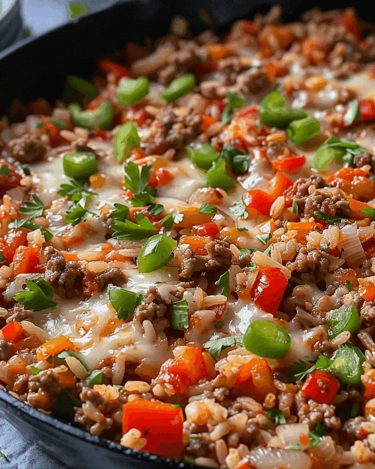 Unstuffed Pepper Skillet Recipe