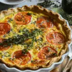 Vegetable & Herb Quiche from Provence