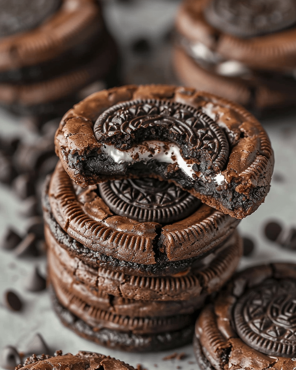 The Best Oreo Brownie Cookies Recipe