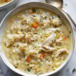 30-Minute Anti-Inflammatory Cauliflower Chicken Soup Recipe