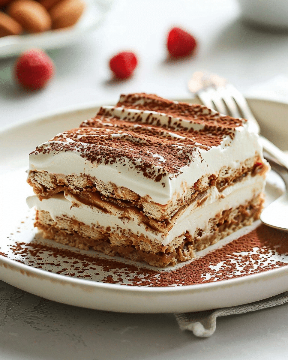 5-Ingredient High-Protein Breakfast Tiramisu