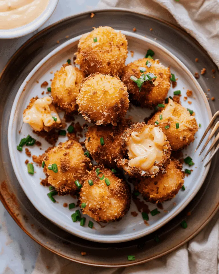 Air Fryer Mac and Cheese Balls