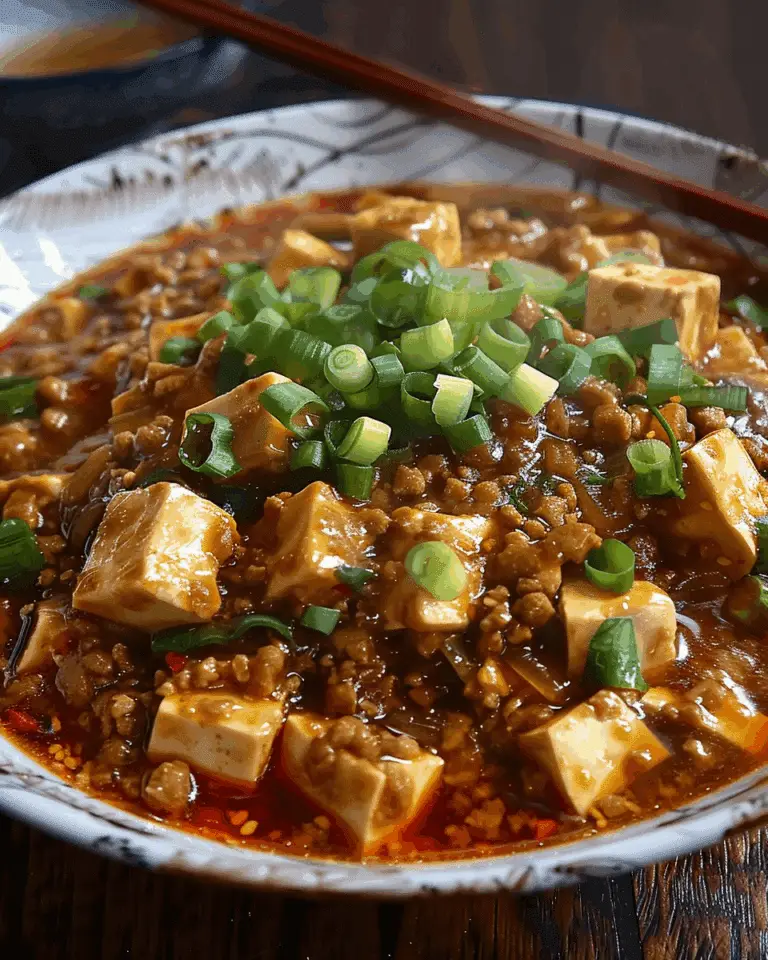 Authentic Mapo Tofu