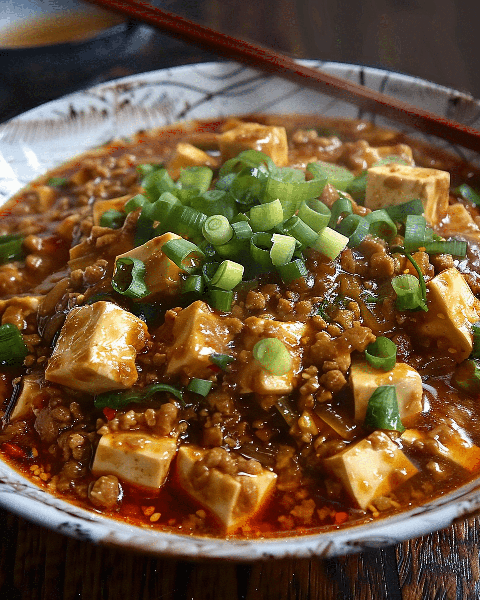 Authentic Mapo Tofu