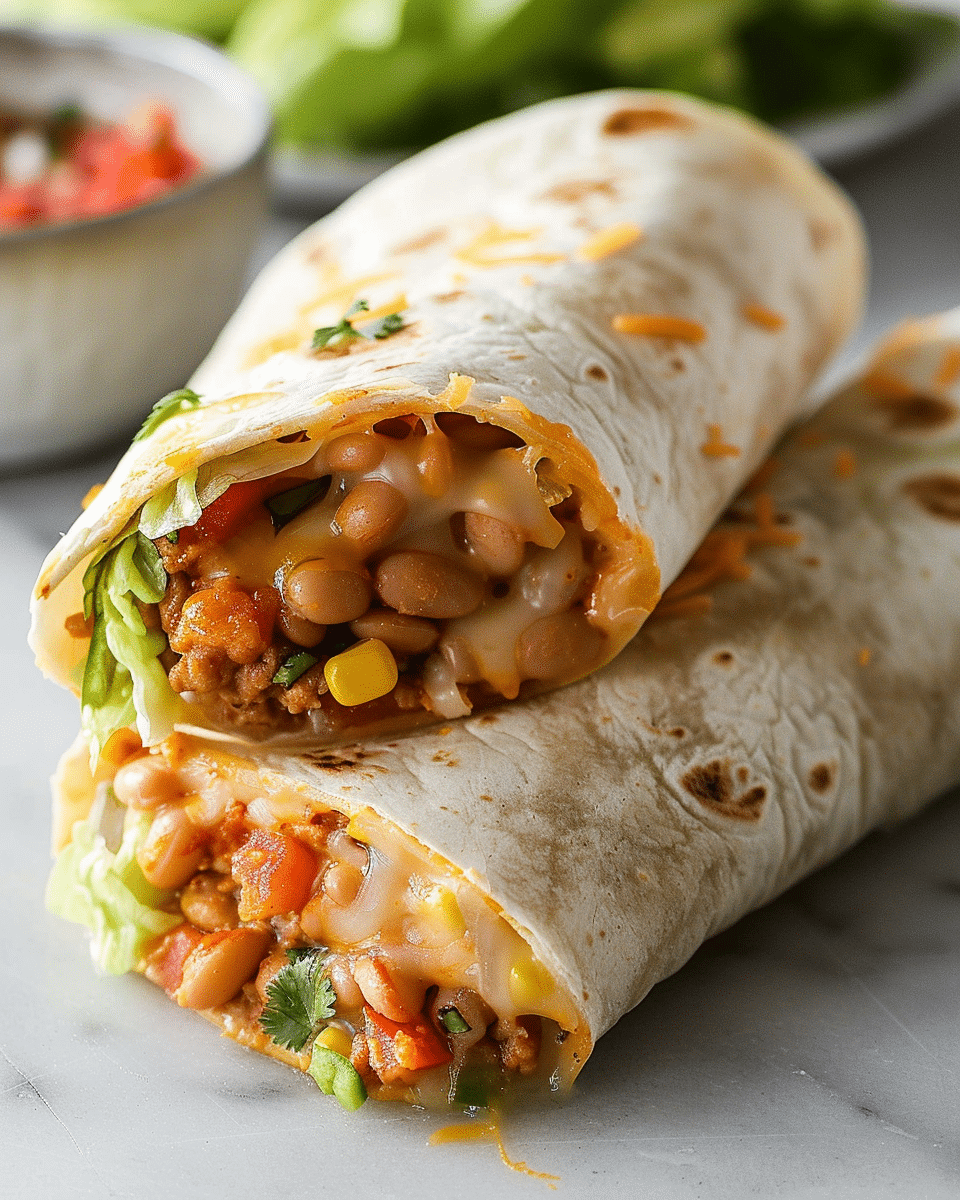 Bean and Cheese Burritos