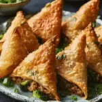 Beef Broccoli-Stuffed Rice Triangles for Ultimate Comfort Food