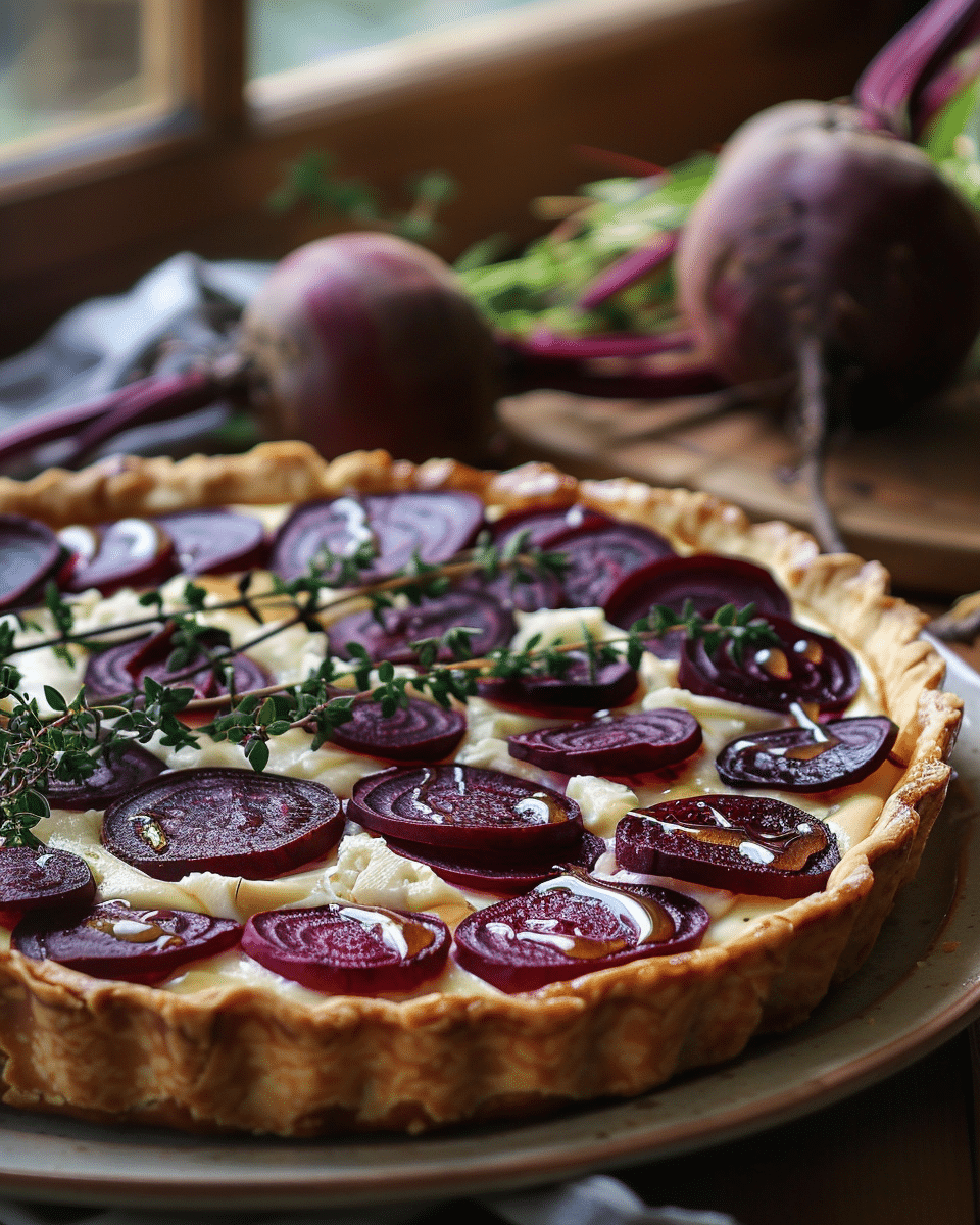 Beetroot & Goat Cheese Tart: An Incredible Ultimate Recipe You Must Try