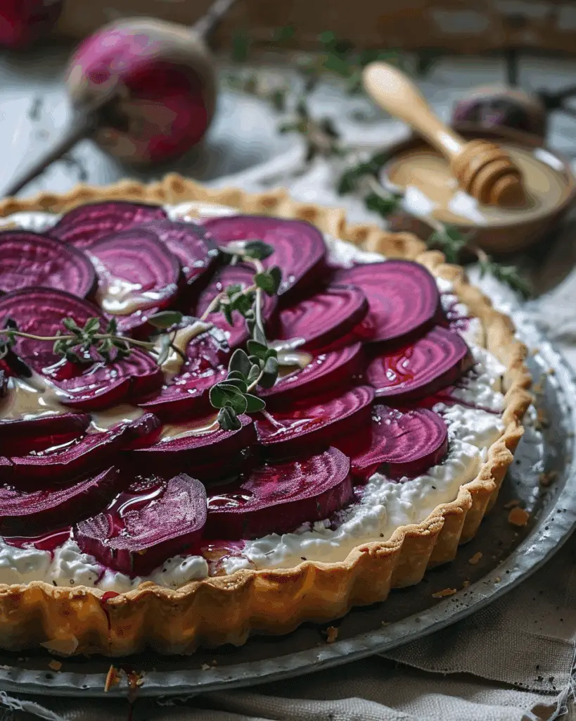 Beetroot & Goat Cheese Tart: An Incredible Ultimate Recipe You Must Try