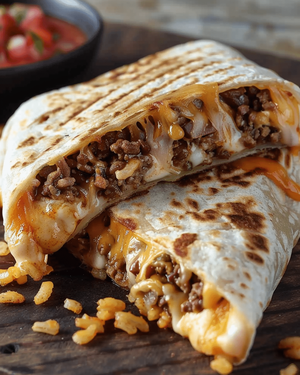 Best Grilled Cheese Burrito