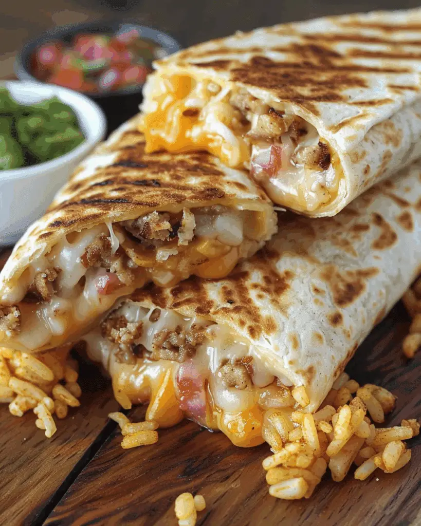 Best Grilled Cheese Burrito