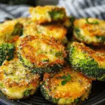 Best Low Carb Crispy Broccoli Cheese Rounds That Wow!