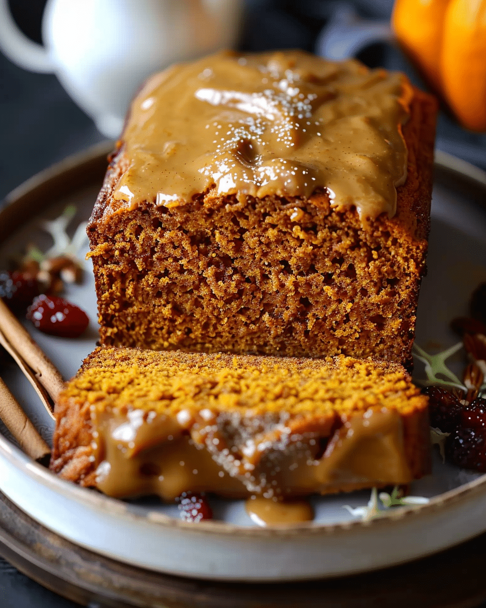 Brown Sugar Pumpkin Loaf with 8 Simple Ingredients for a Cozy Morning