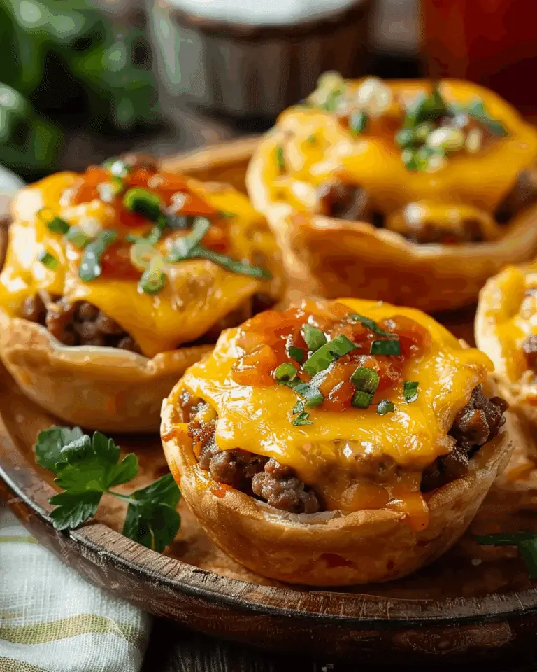 Cheeseburger Cups: An Incredible Ultimate Recipe for Any Occasion