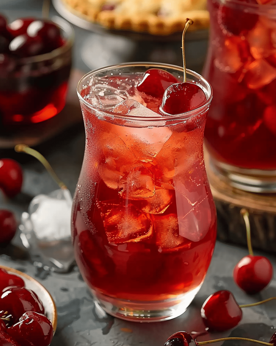 Cherry Pie Iced Tea