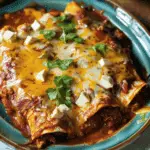 Chile con Carne Enchiladas