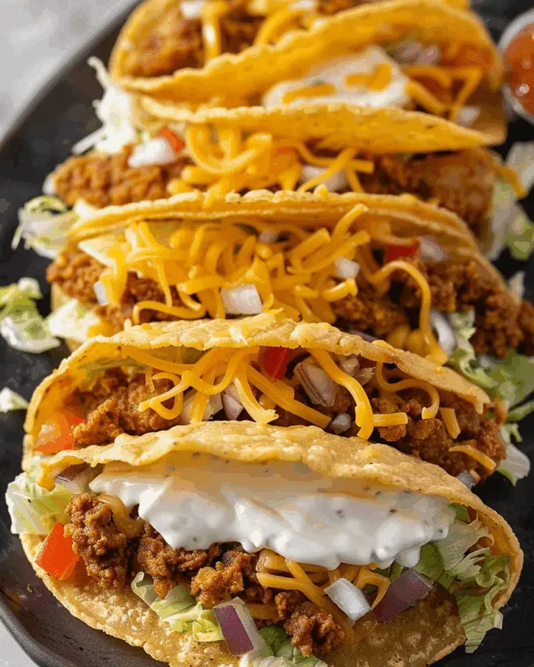 Copycat Taco Bell Chalupa Supreme