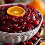 Cranberry Sauce with Orange