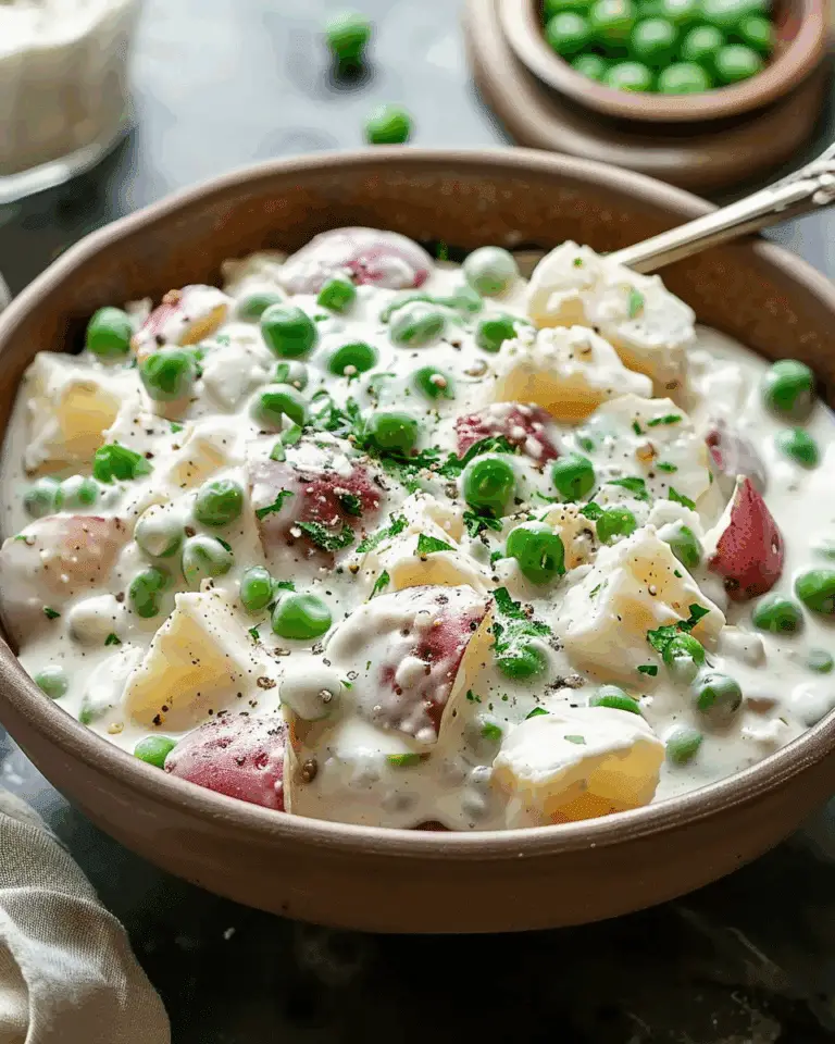 Creamy Red Potatoes and Peas – A Comfort Food Classic