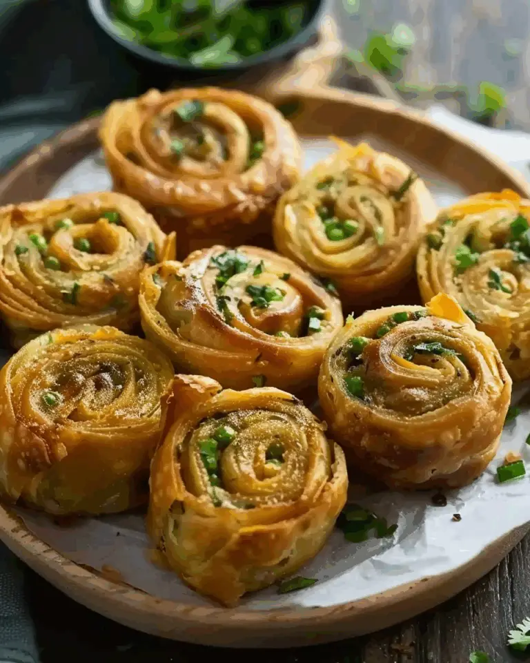 Crispy Potato & Peas Samosa Pinwheels You Must Try Today