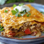Crunchwrap Casserole