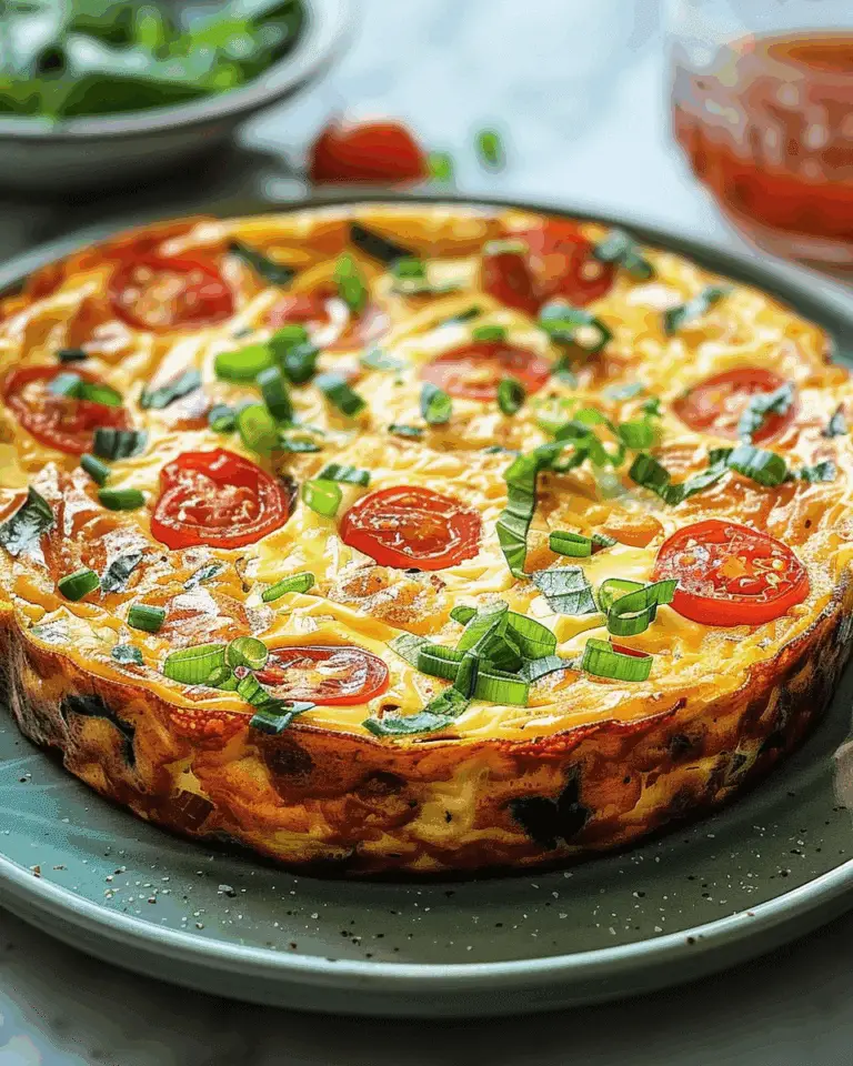 Crustless Quiche