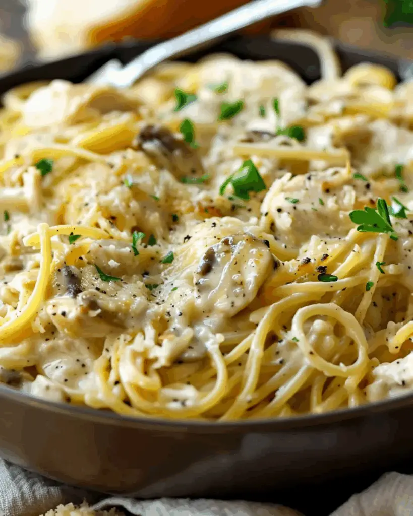 Easy Chicken Tetrazzini Recipe