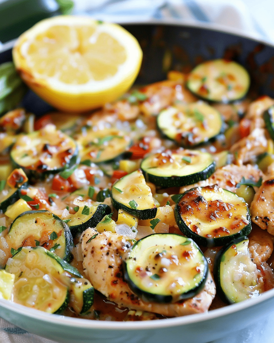 Easy Chicken and Zucchini Recipe