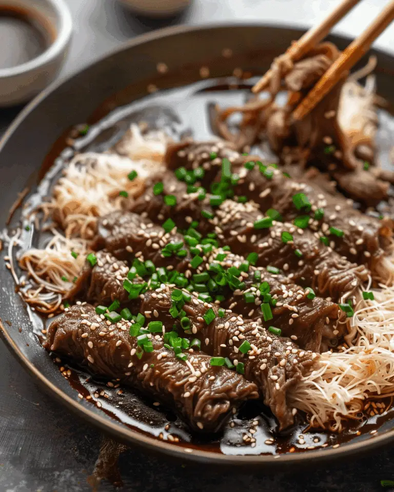 Easy Enoki Beef Rolls