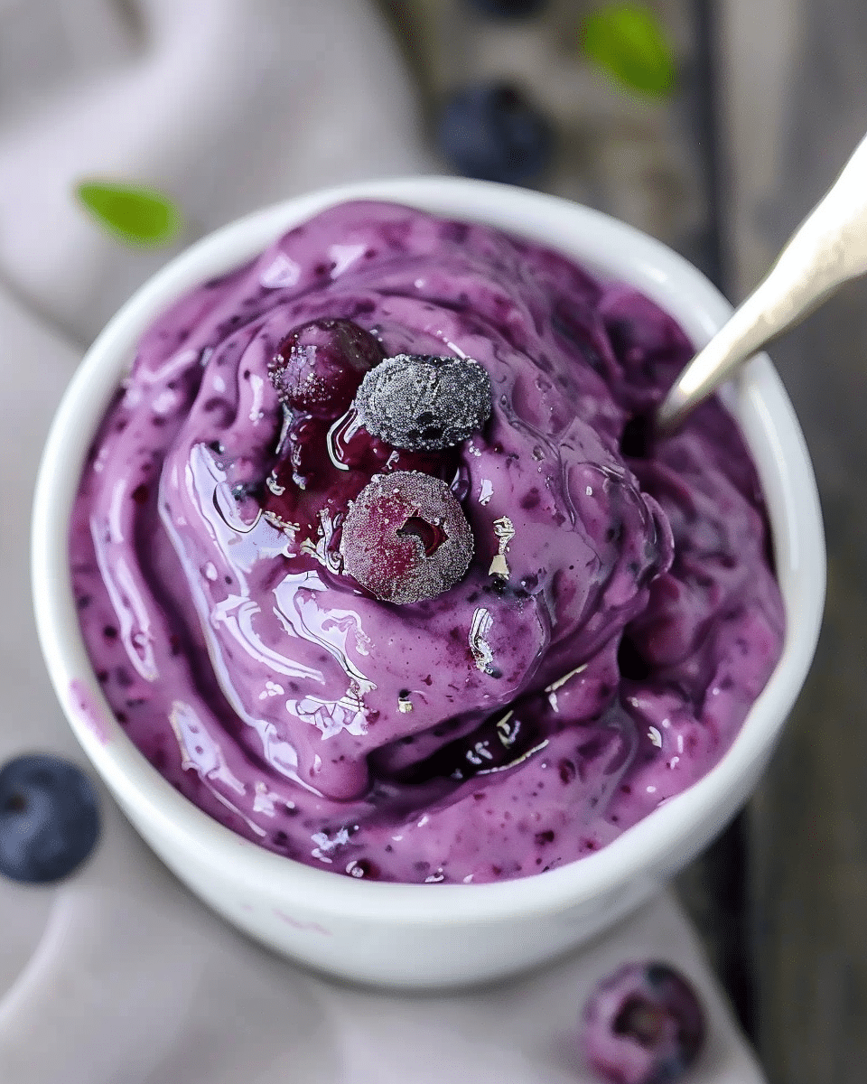 Easy Homemade Blueberry Yogurt Recipe