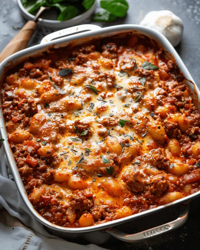 Easy Stovetop Gnocchi Lasagna