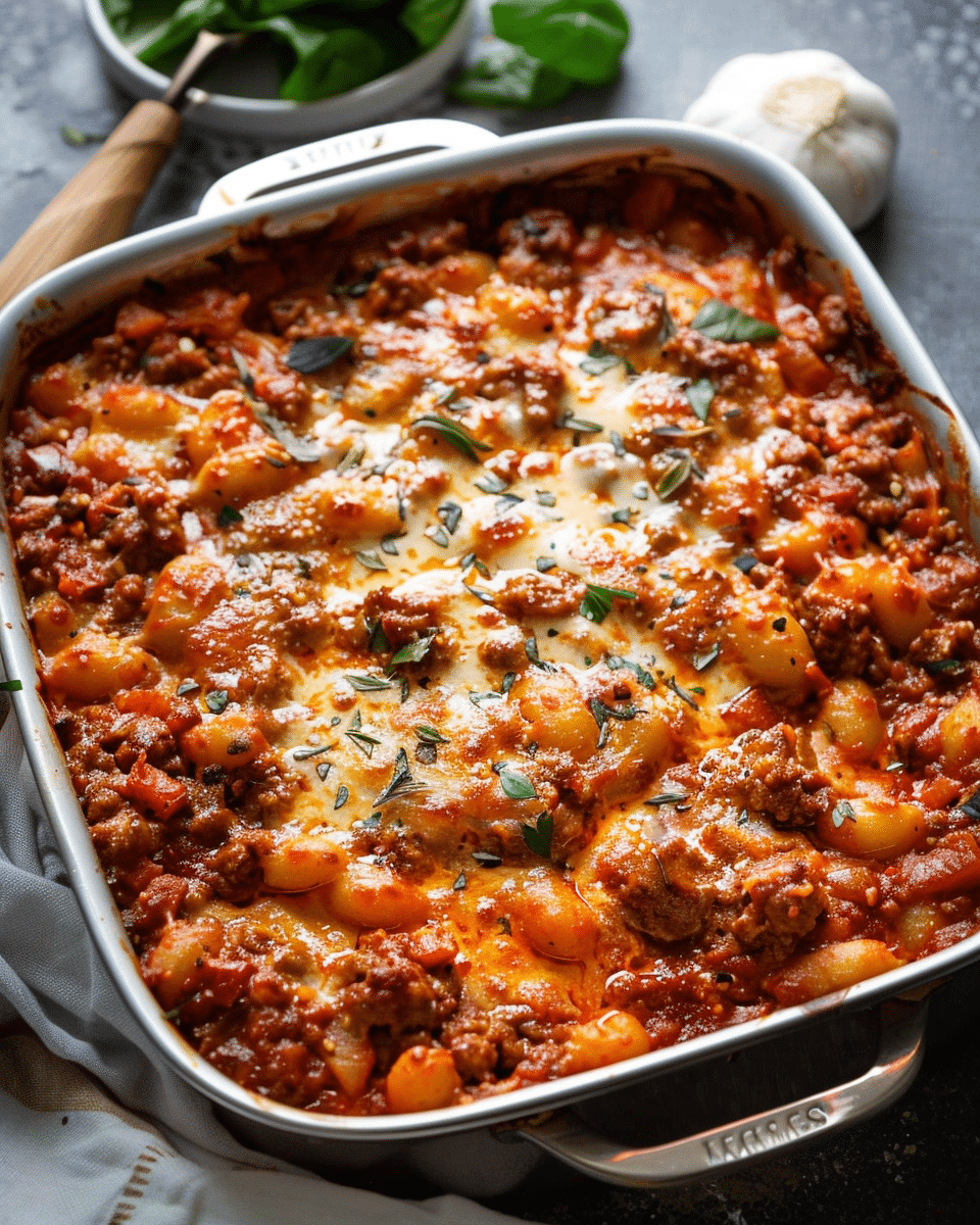 Easy Stovetop Gnocchi Lasagna