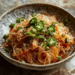 Fire Garlic Enoki Mushrooms with Vermicelli Noodles