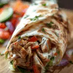 Flavorful Chicken Shawarma Wraps in 35 Minutes