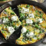 Garden Frittata with Goat Cheese & Potatoes for Spring Bliss