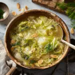 Garlicky Cabbage Soup