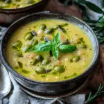 Green Olive Soup: An Incredible Vegetarian Recipe with Herbs