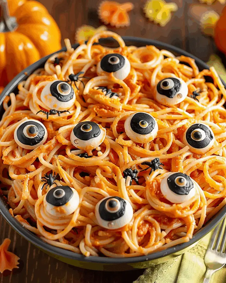 Halloween Pasta Salad – Spooky Monster Noodles for Your Next Halloween Party