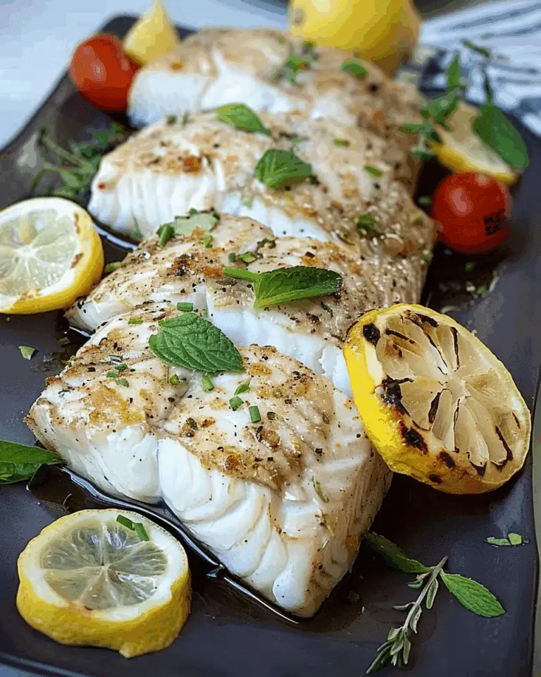 Heavenly Halibut