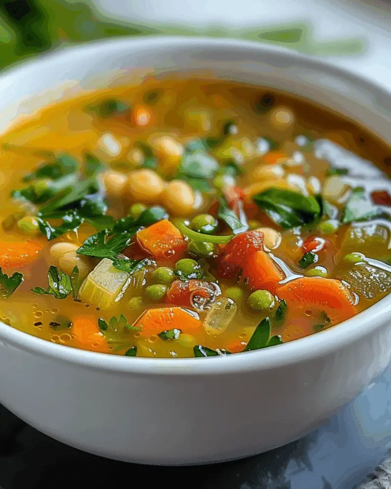 High Protein Vegetable Soup Recipe: A Nutritious Delight!