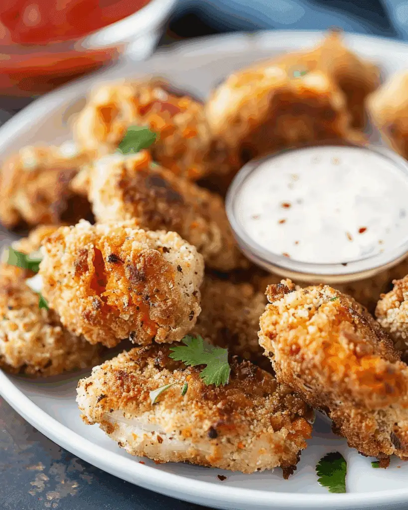 Homemade Air Fryer Sweet Potato Chicken Nuggets